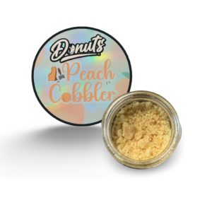 Donuts- Peach Cobbler Hybrid crumble, 1g 85% THC